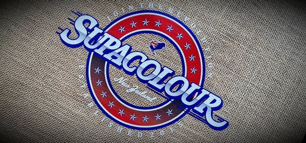 Supacolour NZ Jute Bag